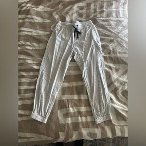 CO Gray Jogger Sweatpants with Elastic Cuffs